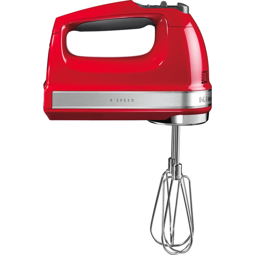 9 Speed Hand Mixer - Empire Red
