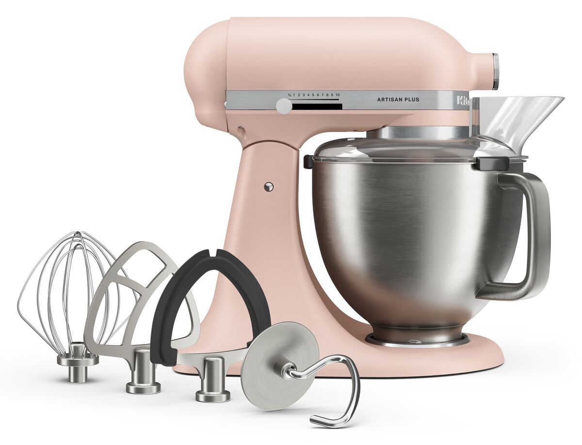 KA Artisan Plus 4.7 L Tilt-Head Stand Mixer Feather Pink