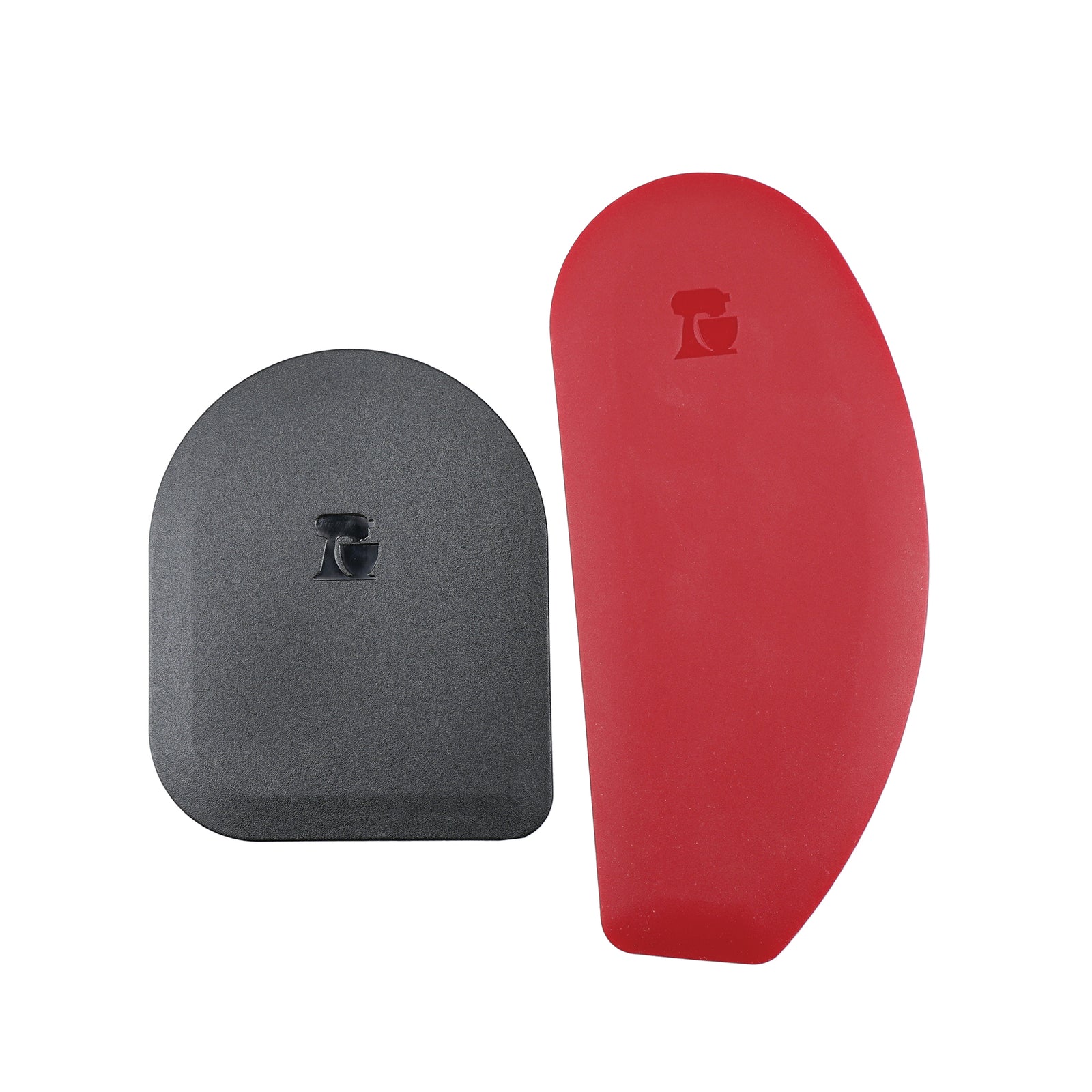 Universal Bowl Scraper Set - Empire Red & Grey