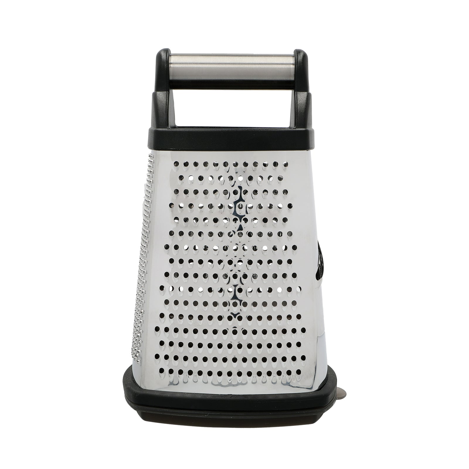 Universal Box Grater With Measuring Cups - Stainless Steel