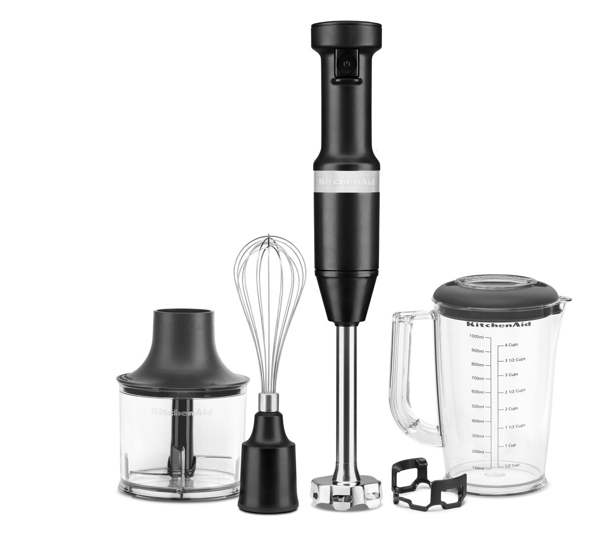 KA Corded Hand Blender Matte Black