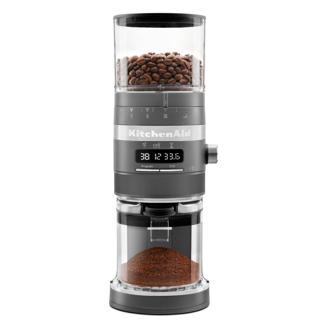 Coffee Grinder - Medallion Silver