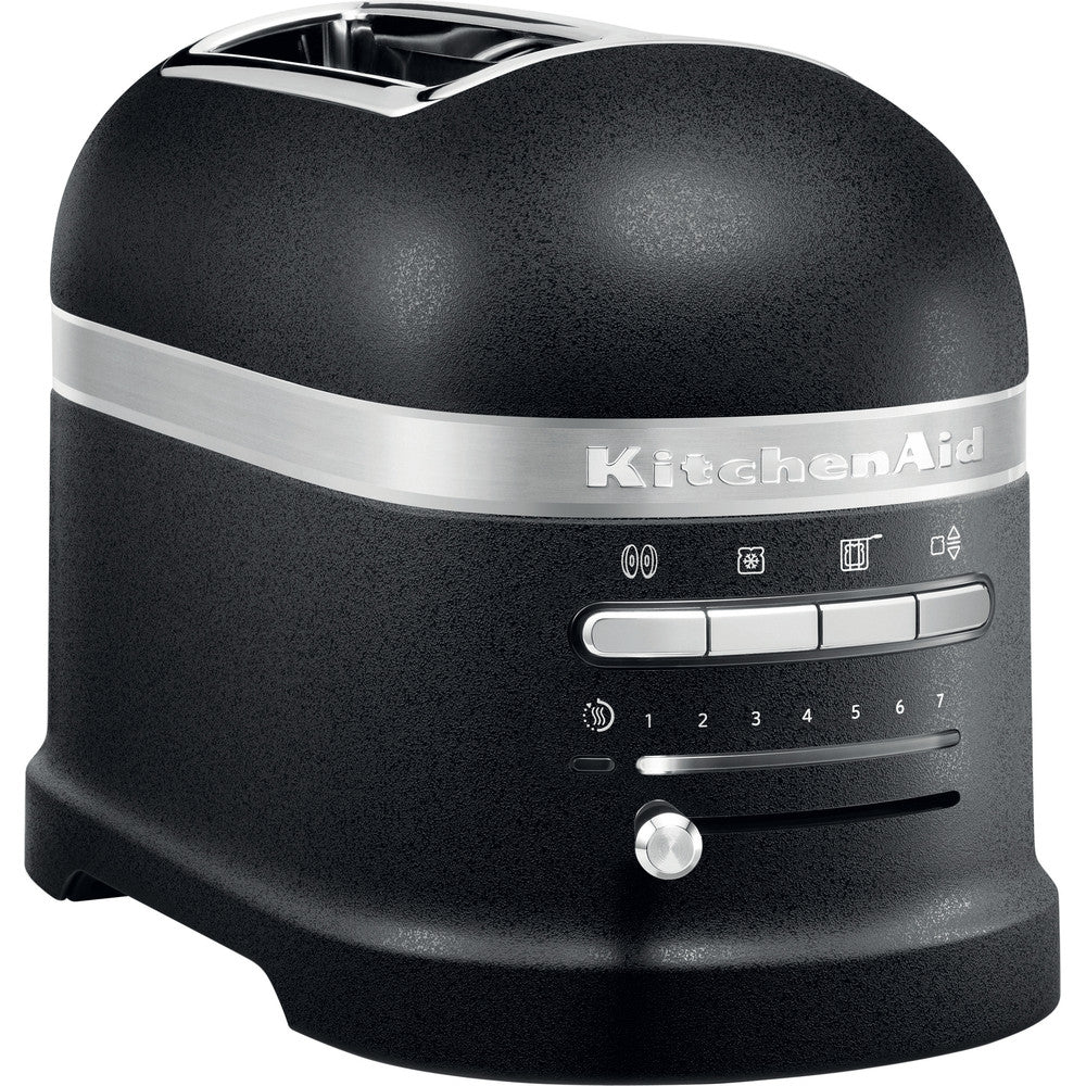 Artisan 2-Slot Toaster - Cast Iron Black