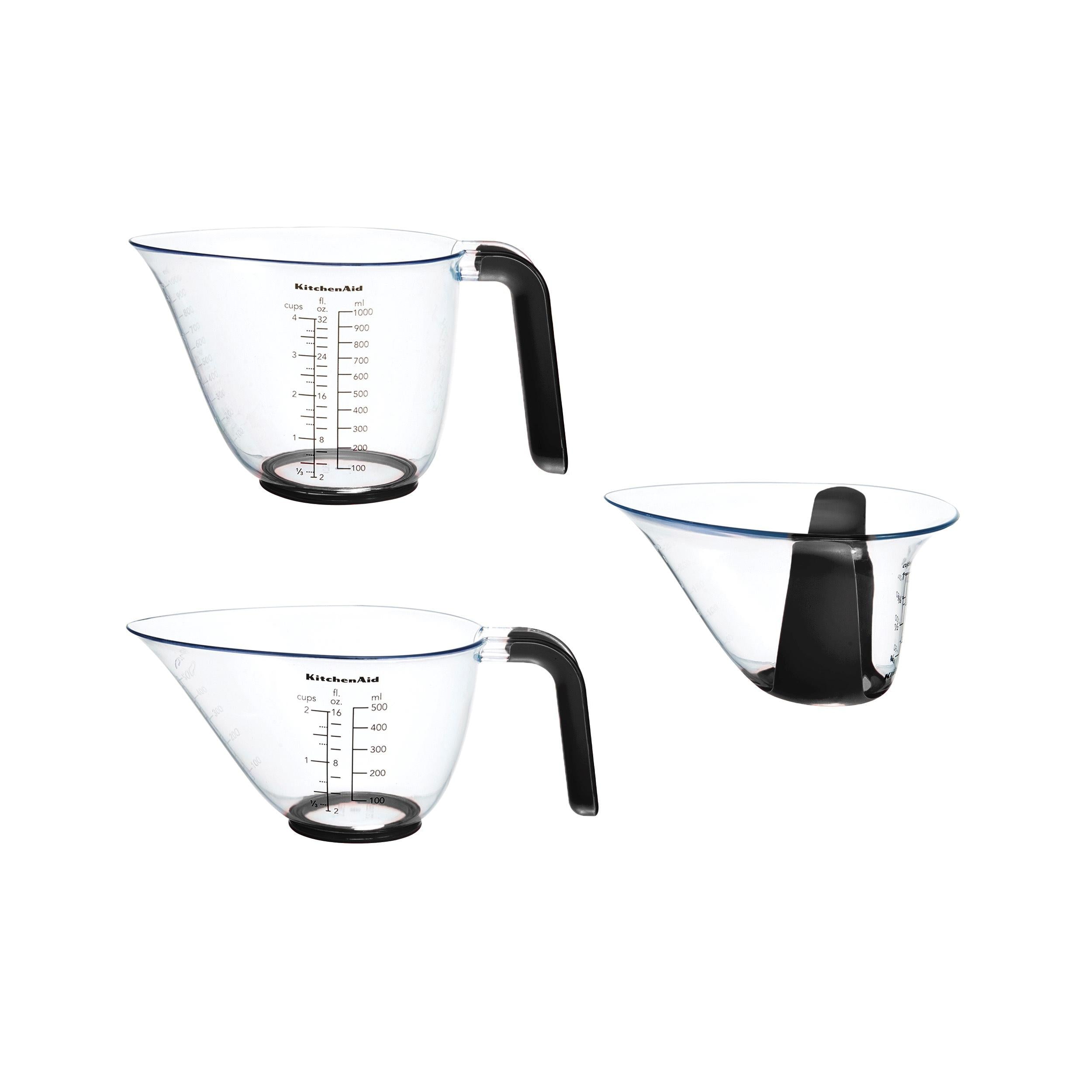 3 Pc Measuring Jugs - Transparent